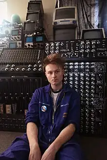 Battle with electronic equipment.