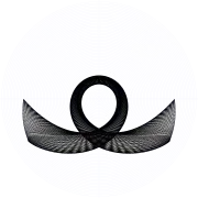 An orbit of the swinging Atwood's machine for 
  
    
      
        μ
        =
        6
      
    
    {\displaystyle \mu =6}
  
, 
  
    
      
        
          θ
          
            0
          
        
        =
        
          
            π
            2
          
        
      
    
    {\displaystyle \theta _{0}={\frac {\pi }{2}}}
  
, and zero initial velocity.