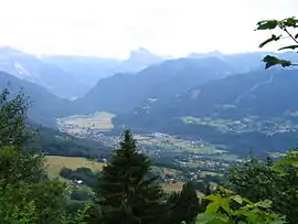 A general view of Samoëns