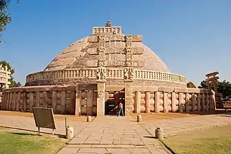 The Great Stupa of Sanchi (Madhya Pradesh, India), 3rd century-c.100 BC