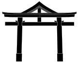 Sannō torii – a myōjin torii with a gable above the kasagi.