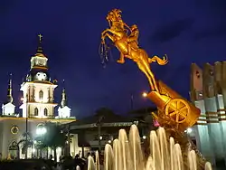 Main square in Santa Rosa