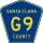 County Road G9 marker