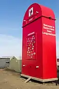 Mailbox in "the town of Santa Claus"