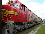 Santa Fe EMD FP45 diesel -97