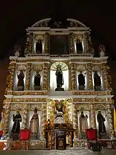 Reredos of the Saint Monica Church