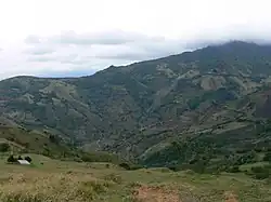 View of the mountains in Salitral, Santa Ana.