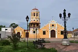 Church of Santa Bárbara, built in 1604-1613.