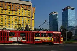 Holiday Inn (now Hotel Holiday) and UNITIC World Trade Towers
