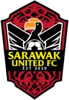 Sarawak United crest in 2021