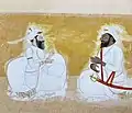 Sardar Jassa Singh Ramgarhia on left and Amar Singh of the Phulkian dynasty on the right