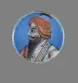 Portrait painting of Tej Singh