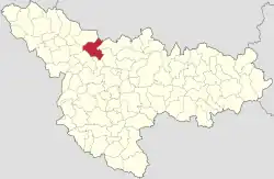 Location in Timiș County