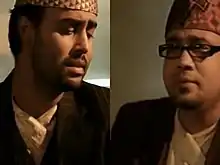 Satya (on left) and Swaroop (on right)