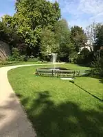 Schlossgraben (castle moat) in 2014, Photo: Kupferdach59