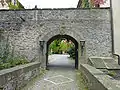 Entrance to courtyard of Schloss Eyb