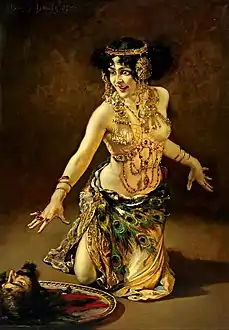 Lili Marberg as Salome (c.1905) The Jack Daulton Collection