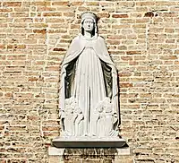 Venice, on the 15th century guild hall of the shoemakers