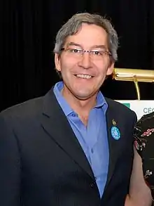 Scott McKay, leader of the GPQ from 2006 to 2008, then deputy with the Parti québécois.