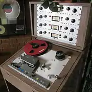 An elaborate tape deck