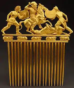 Scythian comb, c. 400 BC
