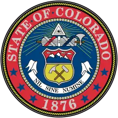 Official seal of Colorado