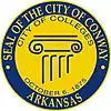 Official seal of Conway, Arkansas