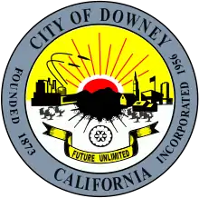 Official seal of Downey, California