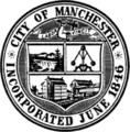 Official seal of Manchester, New Hampshire