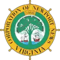 Official seal of Newport News, Virginia