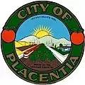 Official seal of Placentia, California