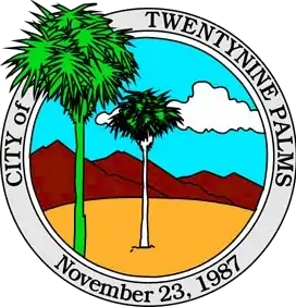 City of Twentynine Palms, CA seal