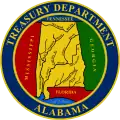 Seal of the Alabama Treasury Department