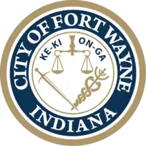 Official seal of Fort Wayne, Indiana