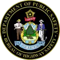 Seal of the Maine Bureau of Highway Safety