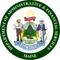 Seal of the Maine Department of Administrative and Financial Services