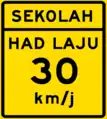 School zone speed limit