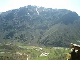 Mountains in the district