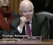 Senator Ben Cardin talking