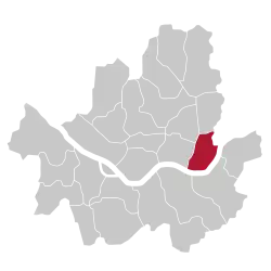 Location of Gwangjin-gu in Seoul