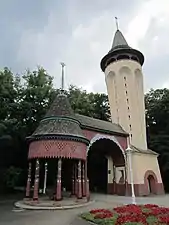 Water Tower by Marcell Komor and Dezső Jakab in Palić, Subotica, 1910