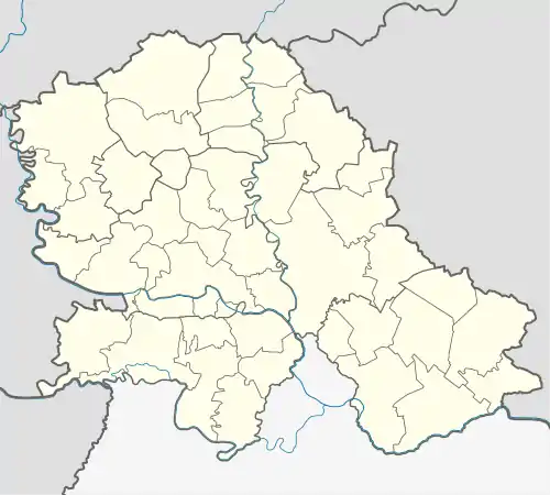 Čurug is located in Vojvodina