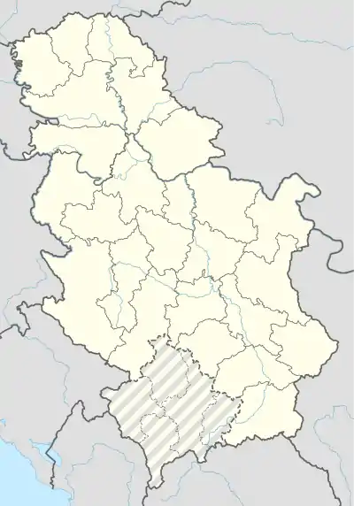 Čurug is located in Serbia