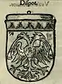 Despot Stefan's coat of arms, by Martin Schrott (ca. 1580)