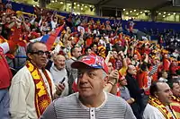 Macedonian fans at EHF EURO 2012