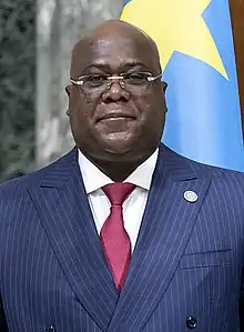 &nbsp;Democratic Republic of the CongoFélix Tshisekedi, President  2021 Chairperson of the African Union
