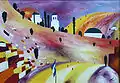 Sergey Zagraevsky. Jerusalem. The Western Wall. 70x100 oil, canvas. 1998.