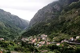 Secluded in the mountains of the interior, the main village of Serra de Água