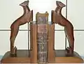 Bookends by René van Dievoet (1944).