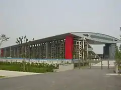 Exterior of main grandstand